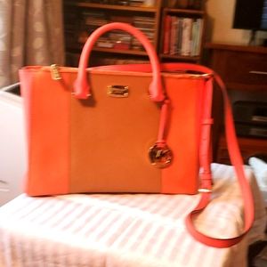 Michael Kors Kellen satchel with wallet